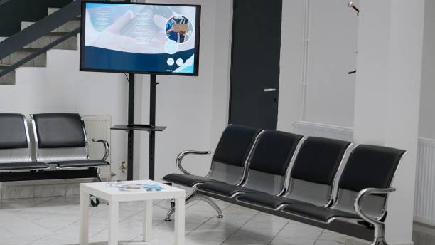 télévision pour salle d'attente confortable