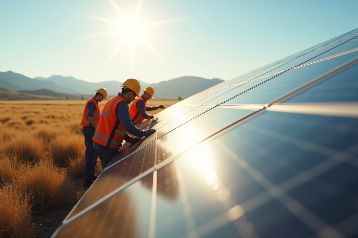 panneaux solaires